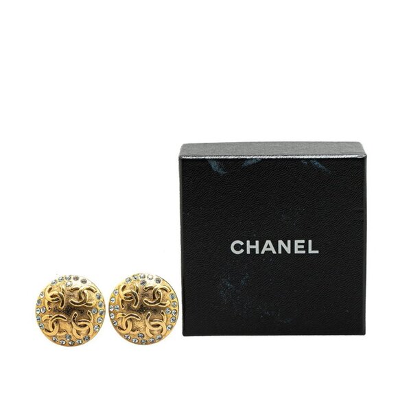 CHANEL Logo Earrings - Picture 4 of 4